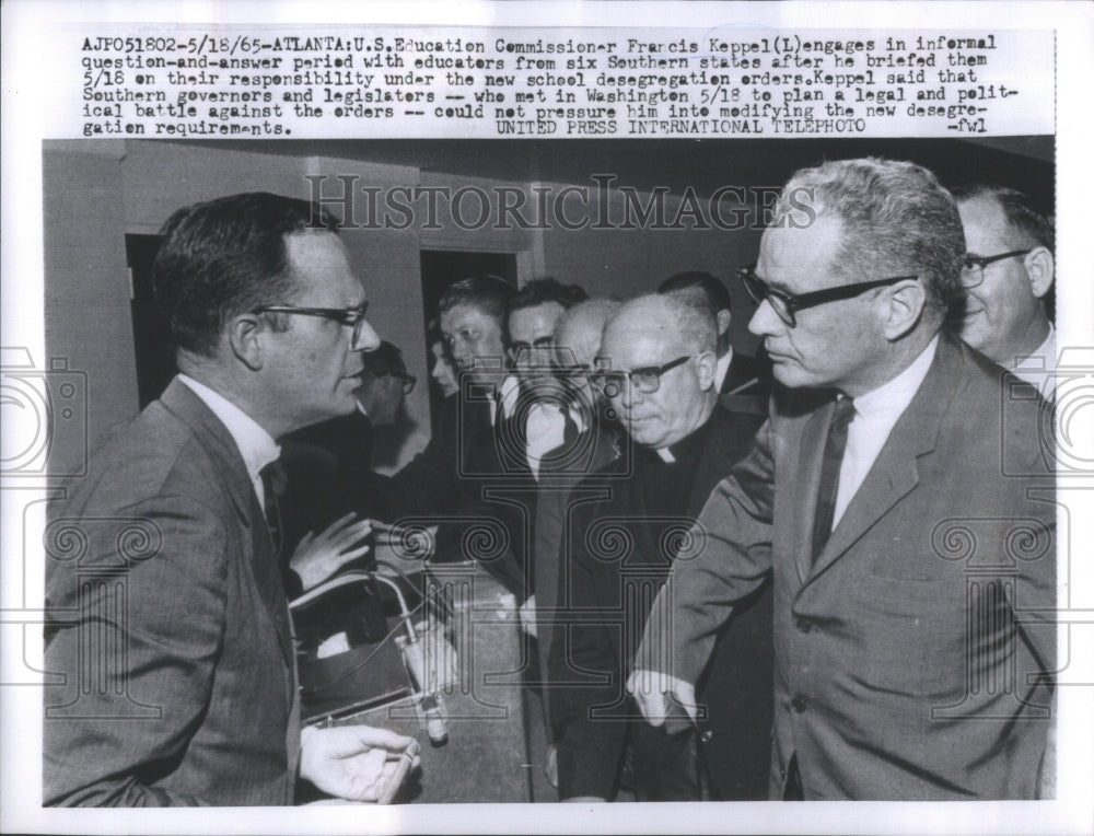 1965 US Education Commissioner Francis Keppel - Historic Images