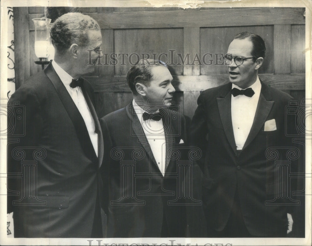 1966 Lyle Spencer, Jerome Stone &amp; Francis Keppel - Historic Images