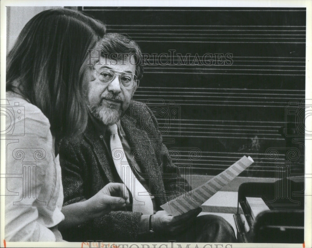 1984, William Karlins Composer Teacher Northwestern University - Historic Images