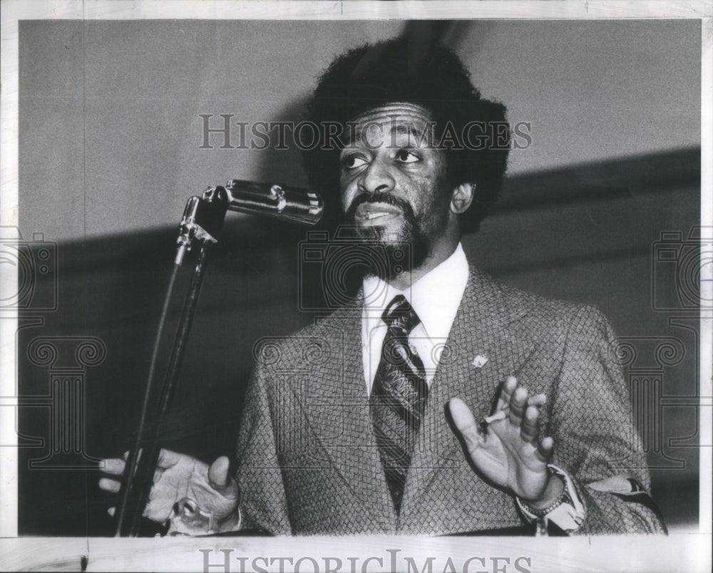 1972 Bill Harlan, President Of Black Business Advisory Group - Historic Images