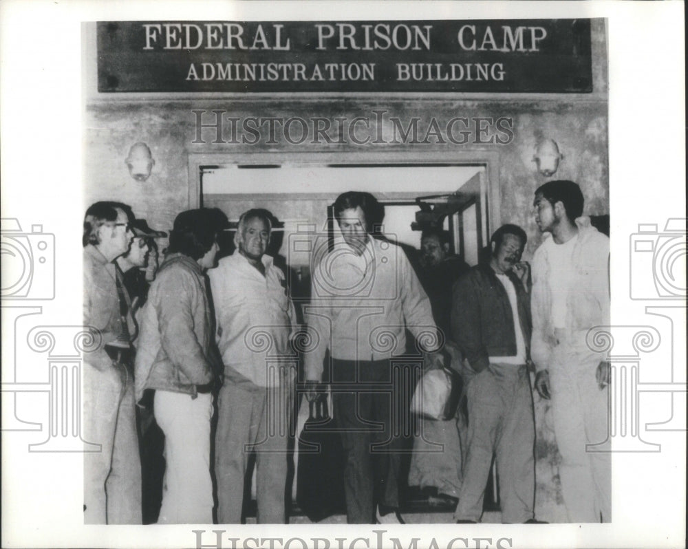 1978 Haldeman Federal Prison holiday family Camp Administration-Historic Images