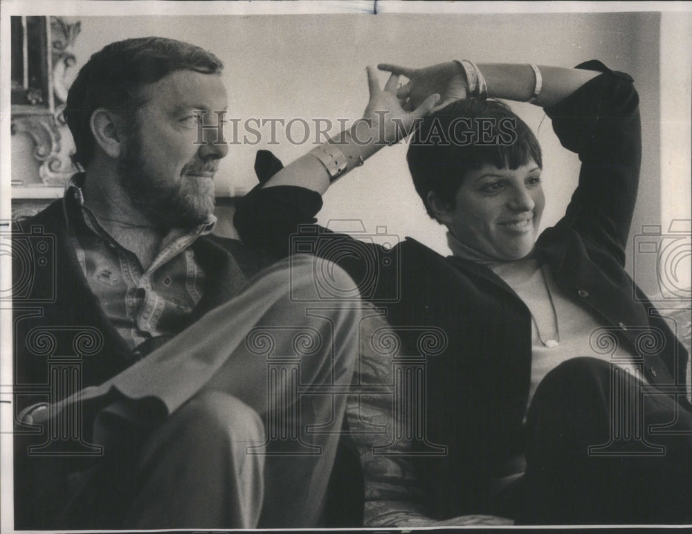 1974 Actress Liza Minnelli And Producer/Director Jack Haley, Jr.-Historic Images