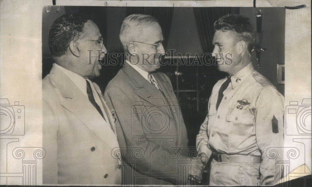 1949 Master Sgt James Hendrix LePento President Truman White House-Historic Images