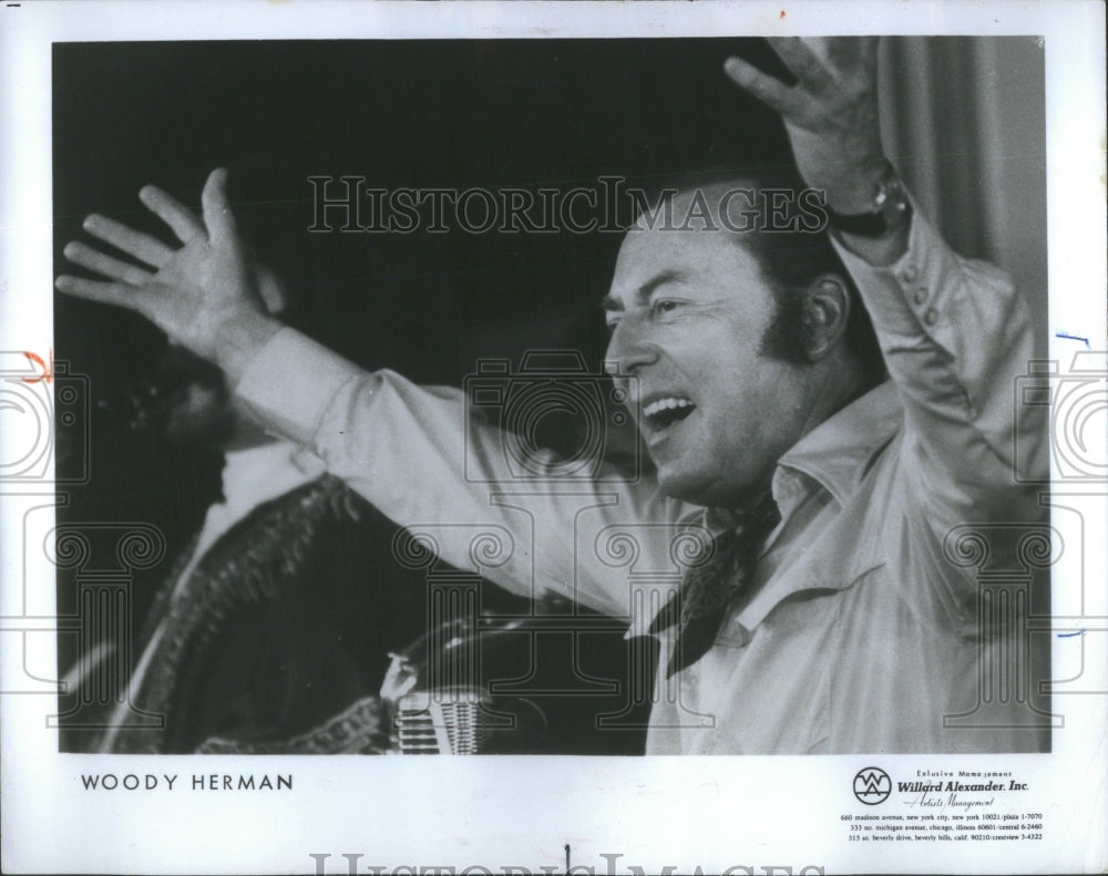 1976 Woody Herman Glenbard West High School Glen Ellyn Saturday - Historic Images