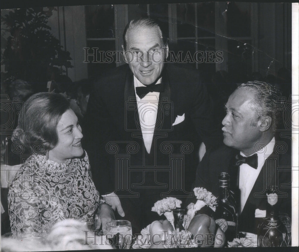 1969 Orchestra Hall Concert Opening Attendees Evans Harvey - Historic Images