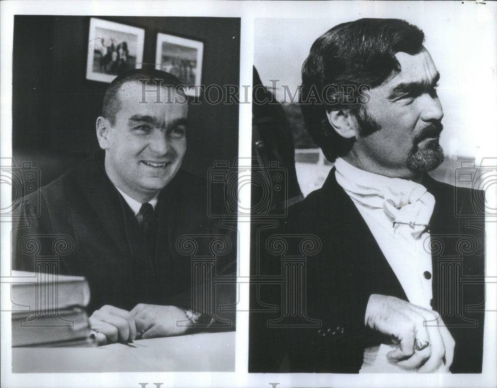 1970 Judge Charles W. Halleck Hairstyle Change - Historic Images