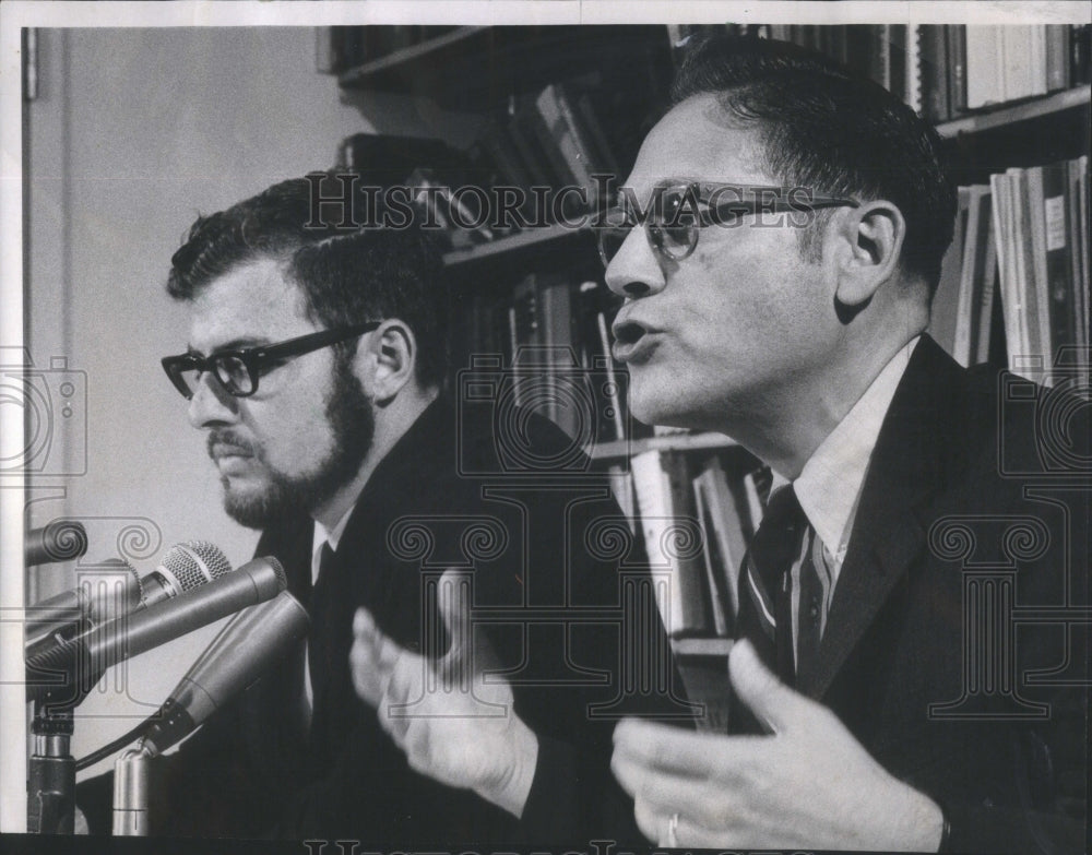1968, David Long and Dr. Frankin S. Haiman- RSA78507 - Historic Images