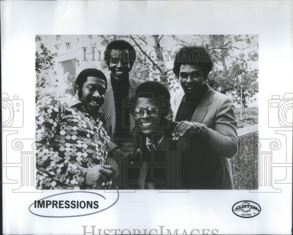 1975 The music group Impressions - Historic Images