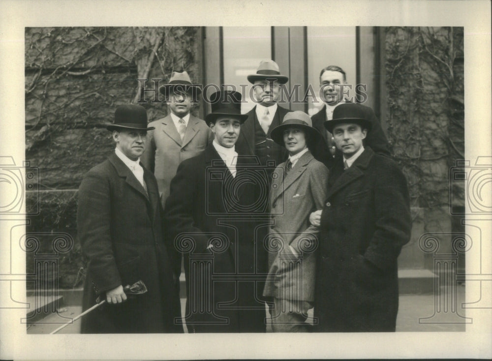 Photo Crown Prince Gustavus Adolphus Of Sweden Visits American Industrial Plant - Historic Images