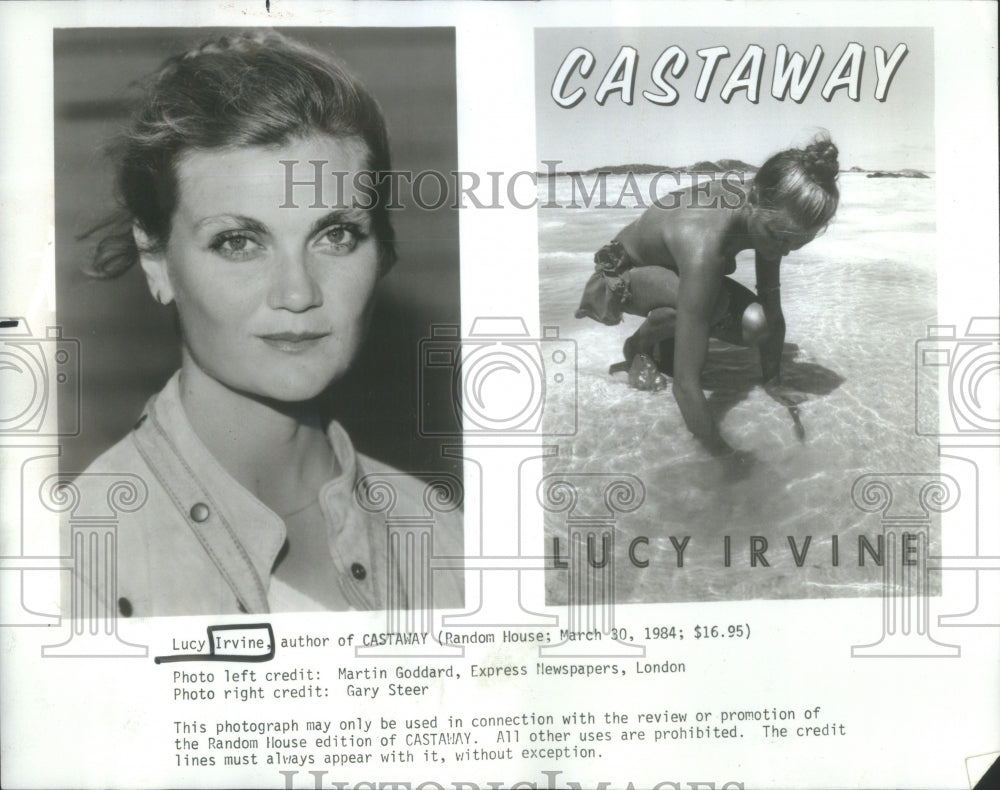 1984 Lucy Irvine British adventurer author Whitton London Kingsland-Historic Images