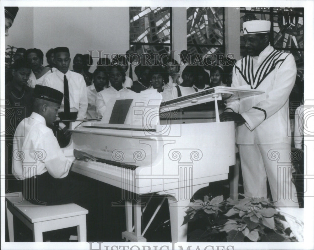 1992 Pianist Robert Jones - Historic Images