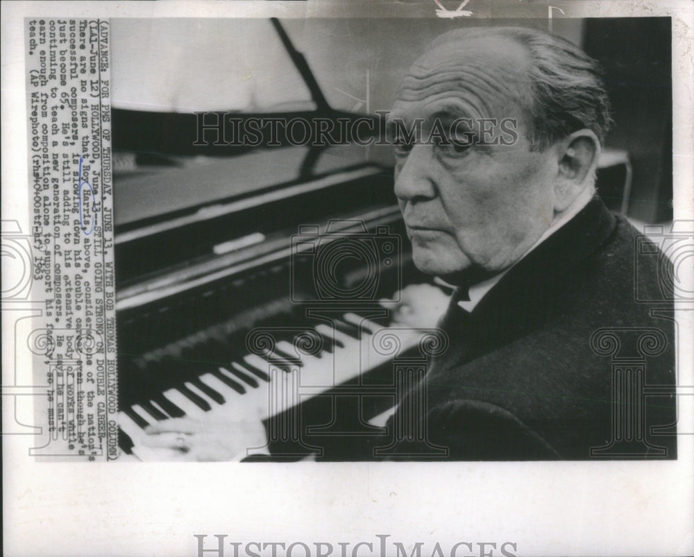 1979 Press Photo Roy Ellsworth Harris Symphony No. 3- RSA78959 - Historic Images