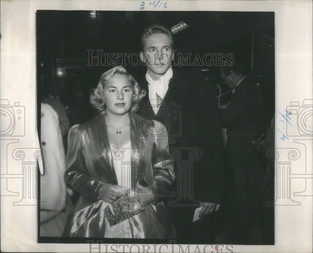 1950 Newlyweds Darrylin Zanuck Bob Jacks Production Father-Historic Images