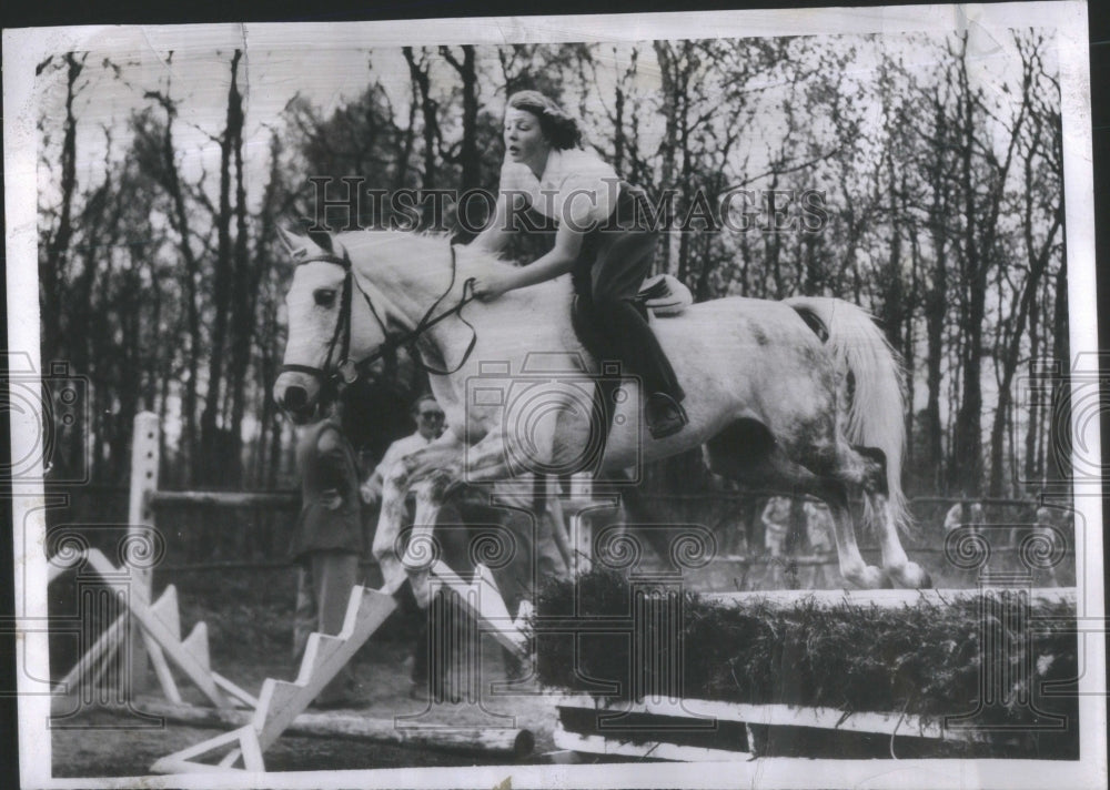 1952 Nethelands Princess Irene Horse Jump Event-Historic Images