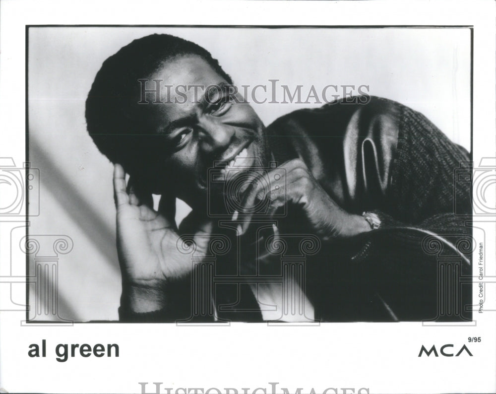 1995 Al Green, Back In Pop Music With A New Album - Historic Images