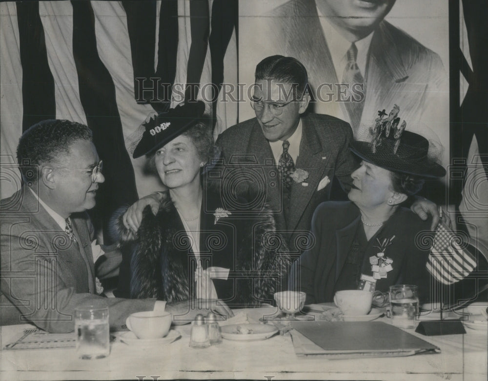 1944 Lunch La Salle Hotel Plan Election Day Tuesday Republican - Historic Images