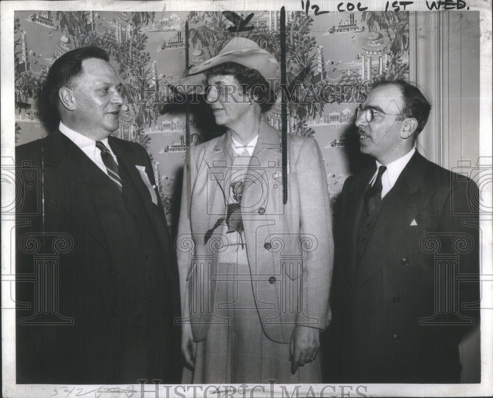 1942 Frank Bicek  Helen Griffin James McDonald Delinquent Prevention-Historic Images