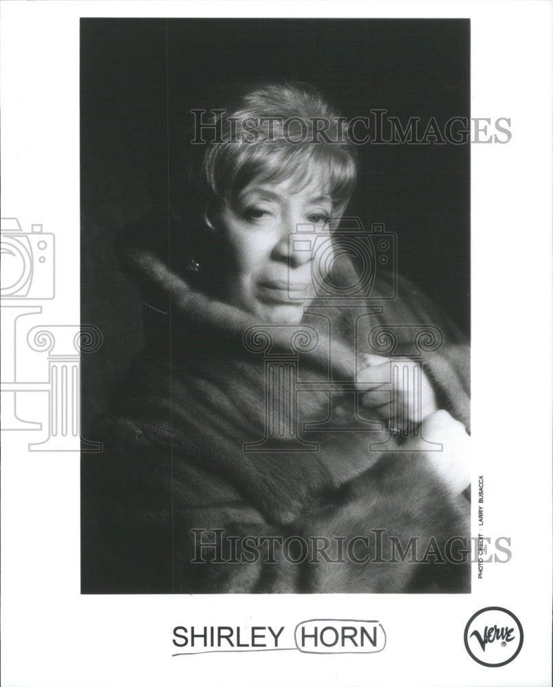 1997 Shirley Valerie Horn jazz singer pianist - Historic Images