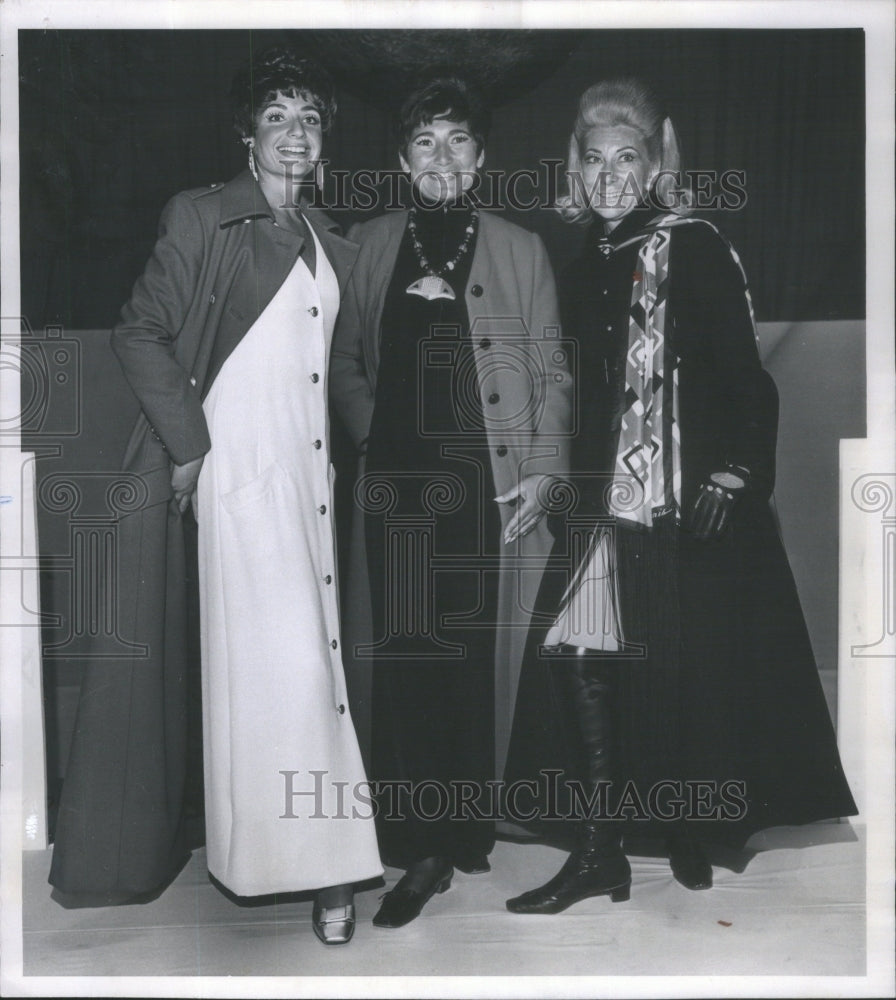 1969 Three Designer on Fashionplate show.-Historic Images