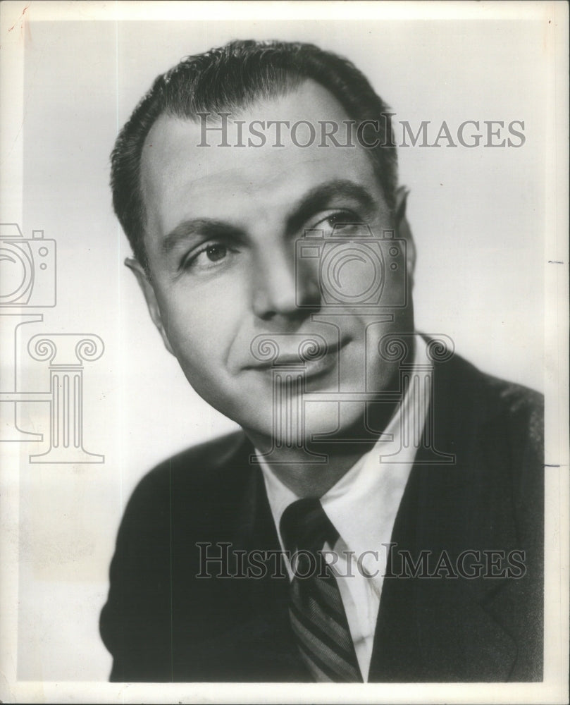 1963 Richard Hottlet network Television Correspondent United Nation - Historic Images