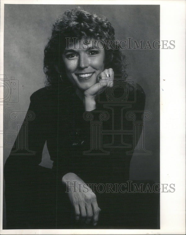 1987 Victoria Houston American Writer Author Historic Images