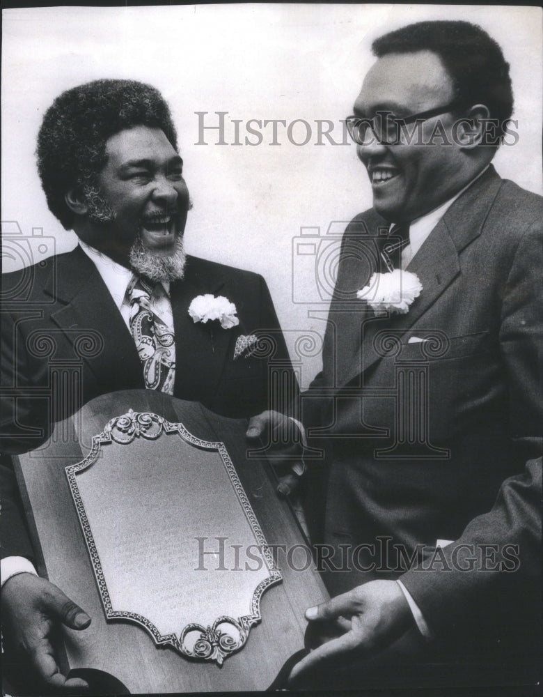 1974 Al Johnson Youth Service Award Chicago - Historic Images