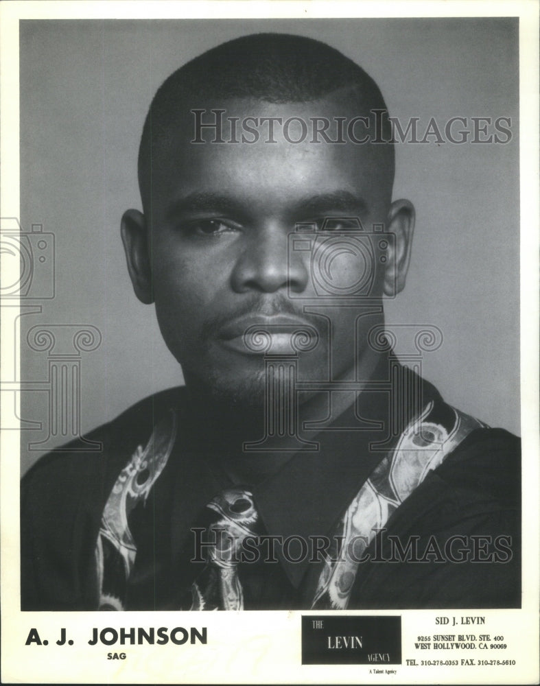 1995 Comic Johnson Detroit Comedy Jam Star Plaza - Historic Images