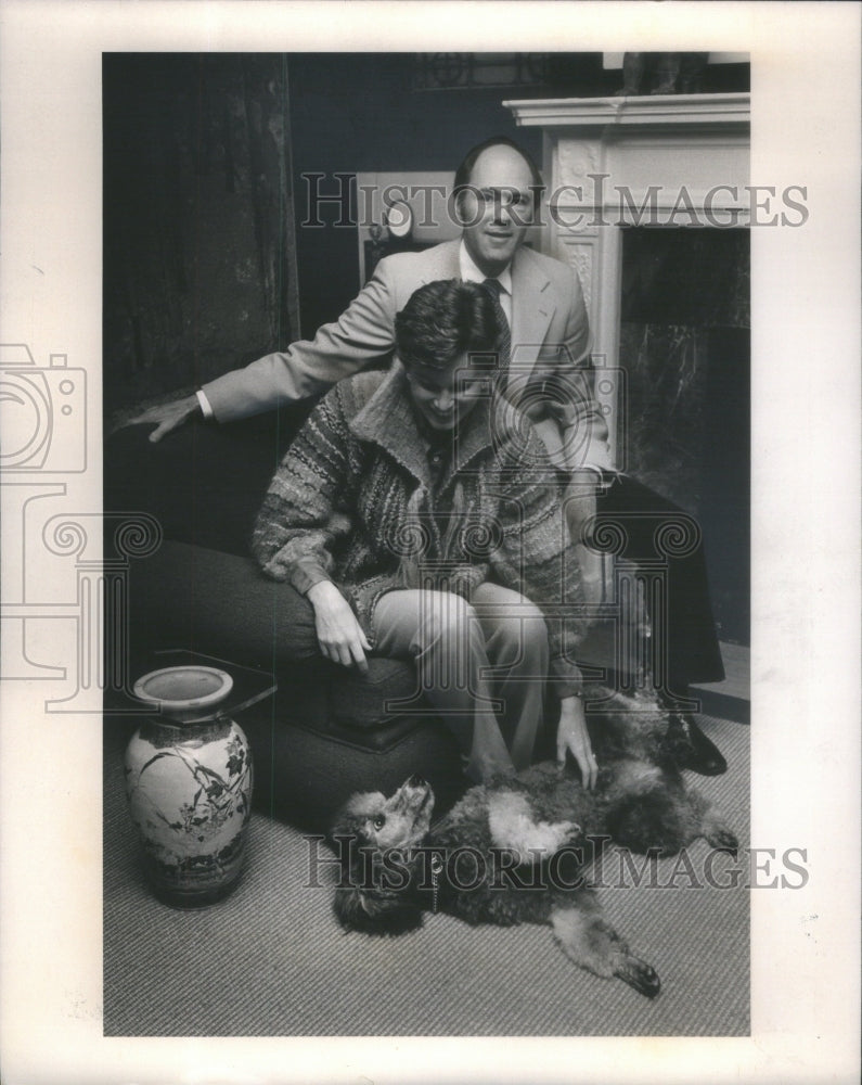 1979 John Hirsch Gay Hugo Condominium Living Room Chicago - Historic Images