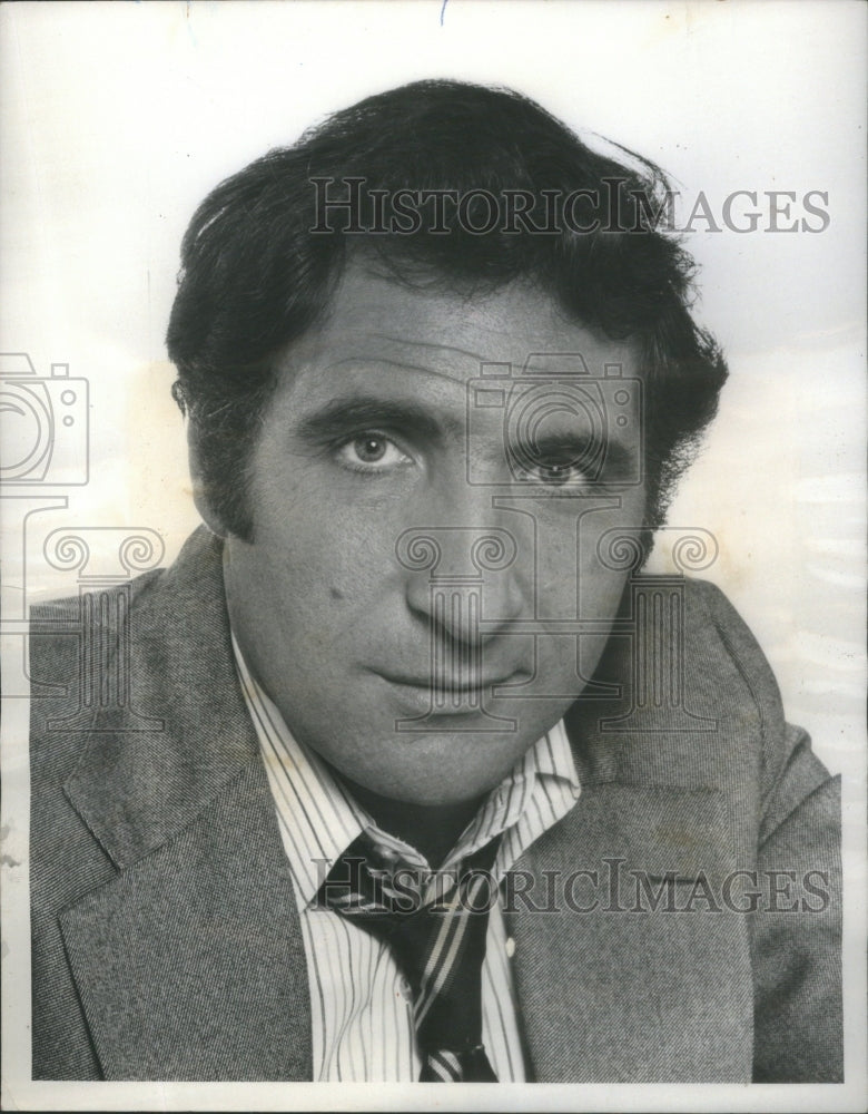 1981 Press Photo Judd Hirsch star Delvecchio police detective investigation - Historic Images