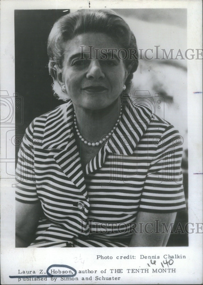 1970 Press Photo Laura Hobson The Tenth Month Gentleman Agreement- RSA80589 - Historic Images