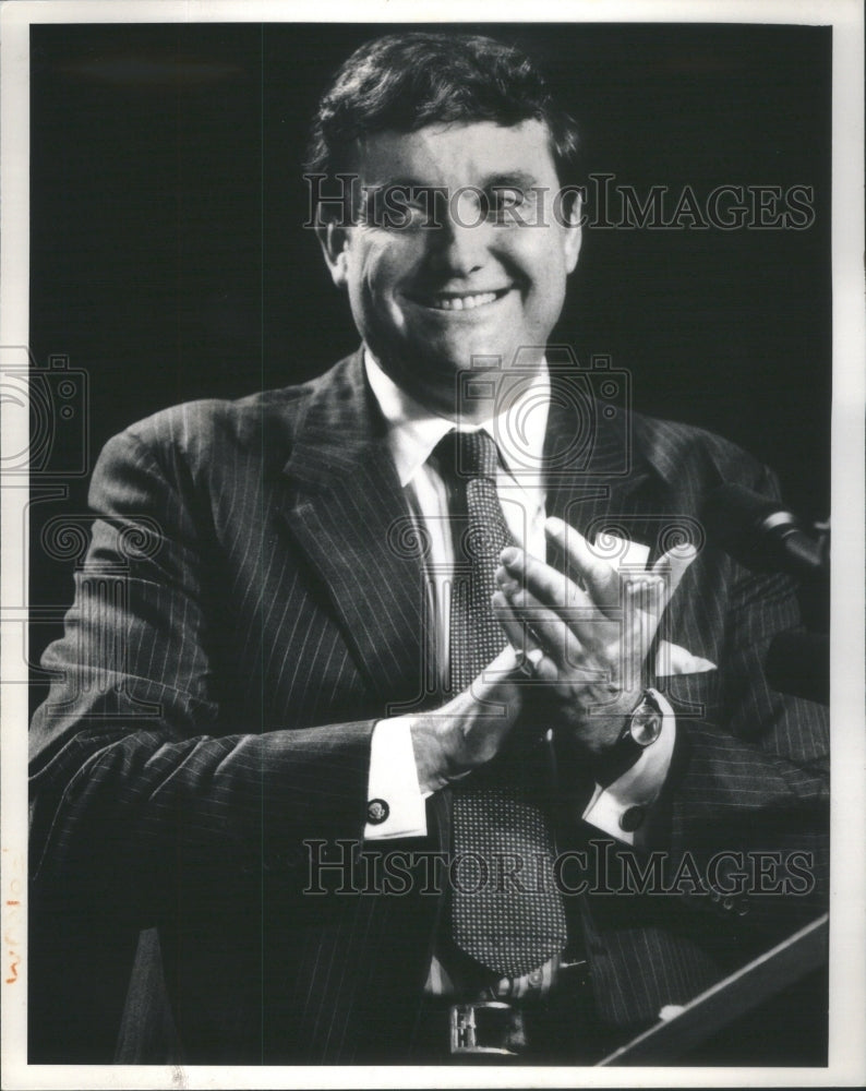 1985 Francis Hodsoll Chairman National Endowment arts Robert Page - Historic Images