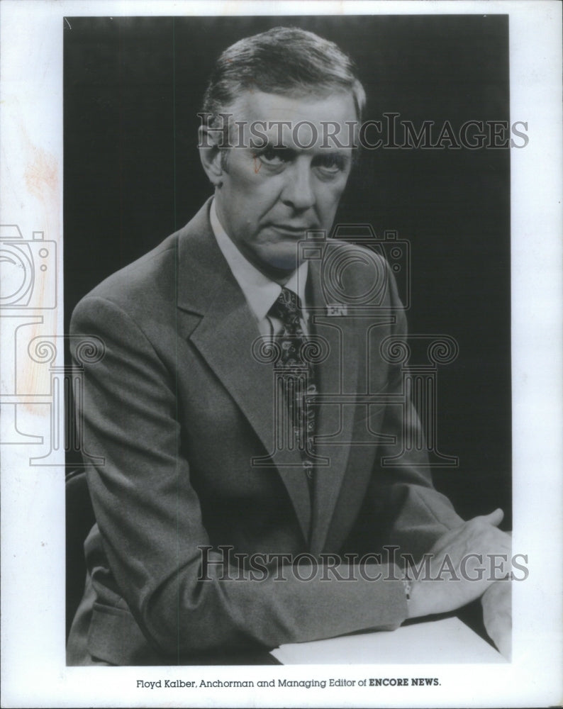 1983 Floyd Kalber American TV Journalist.-Historic Images