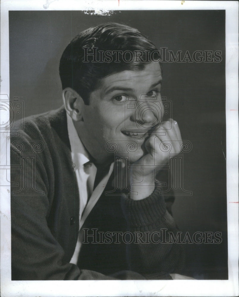 1971 Press Photo Dick Kallman American actor Love Tunnel Pheasant Run Playhouse - Historic Images