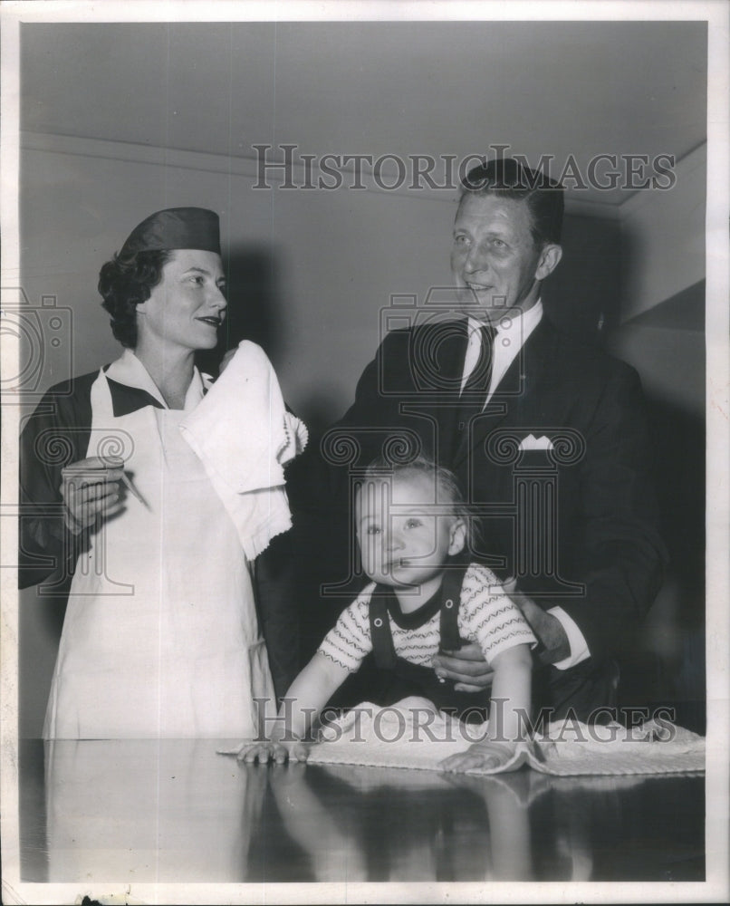 1961 Baby Krner Frances Piechalak Health Nurse Diaper Frankie Montt-Historic Images