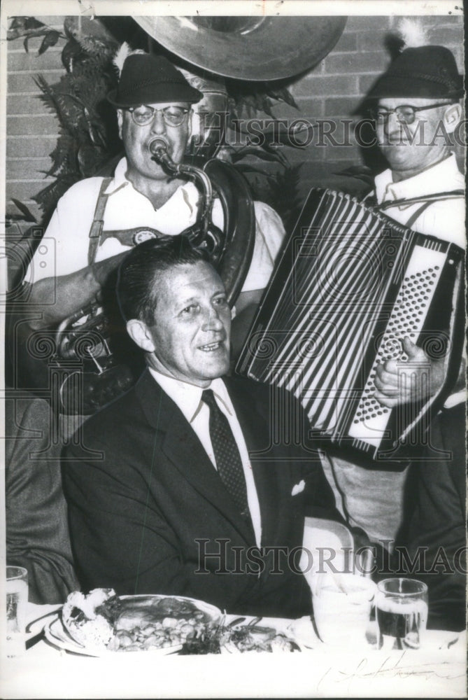 1964 Press Photo Illinois Governor Otto Kerner- RSA81165 - Historic Images