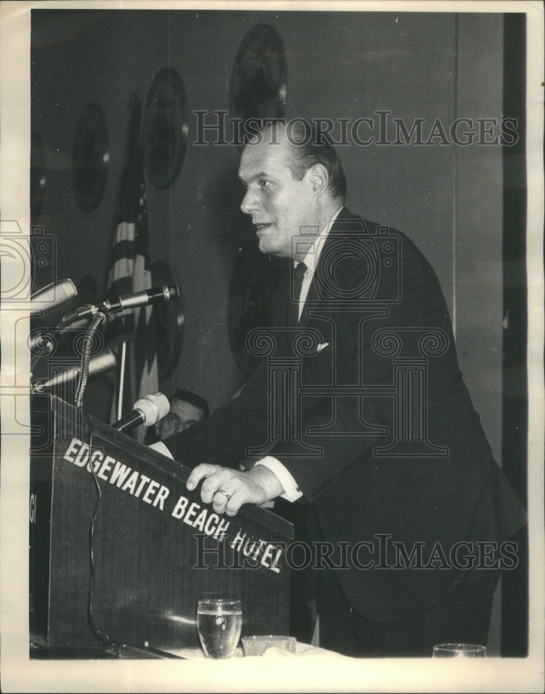 1965 Nicholas Katzenbach Attorney Luncheon American Law School US - Historic Images