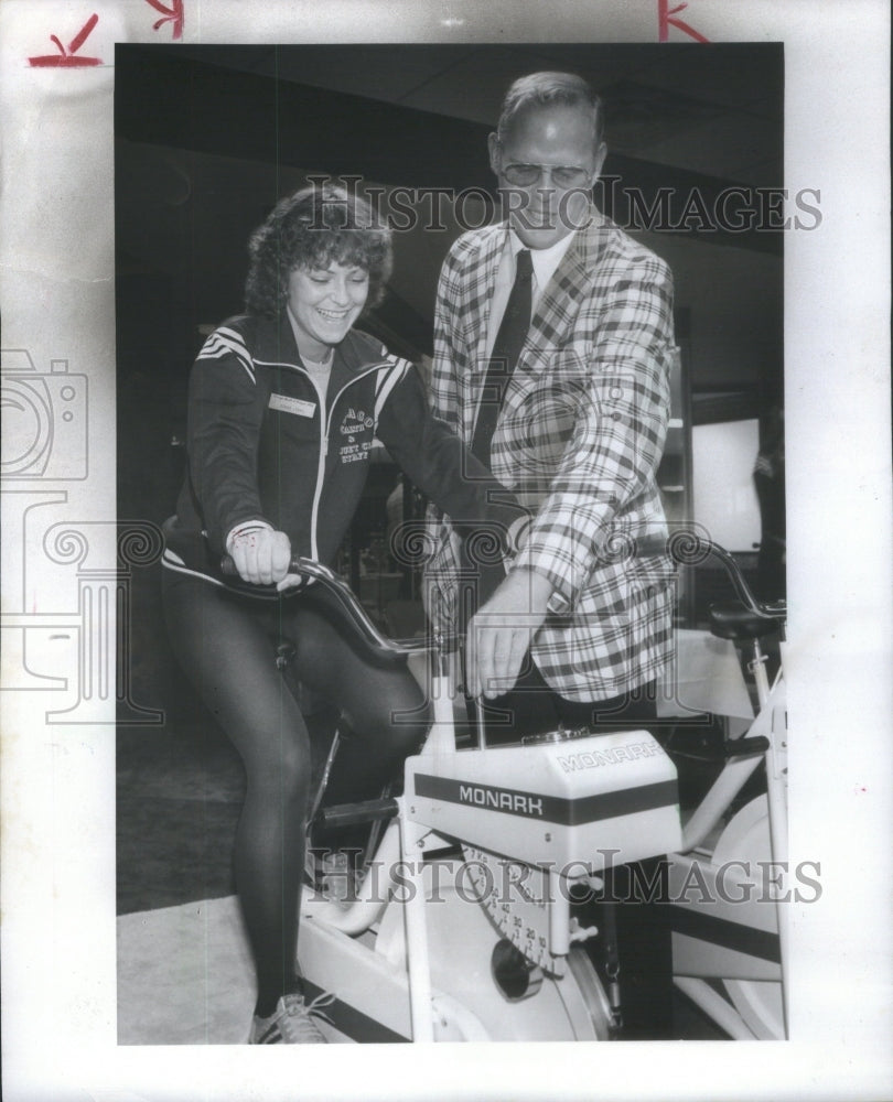 1979 Fat Fighter Dr Frank Katch Chicago health club Donna Lekki - Historic Images