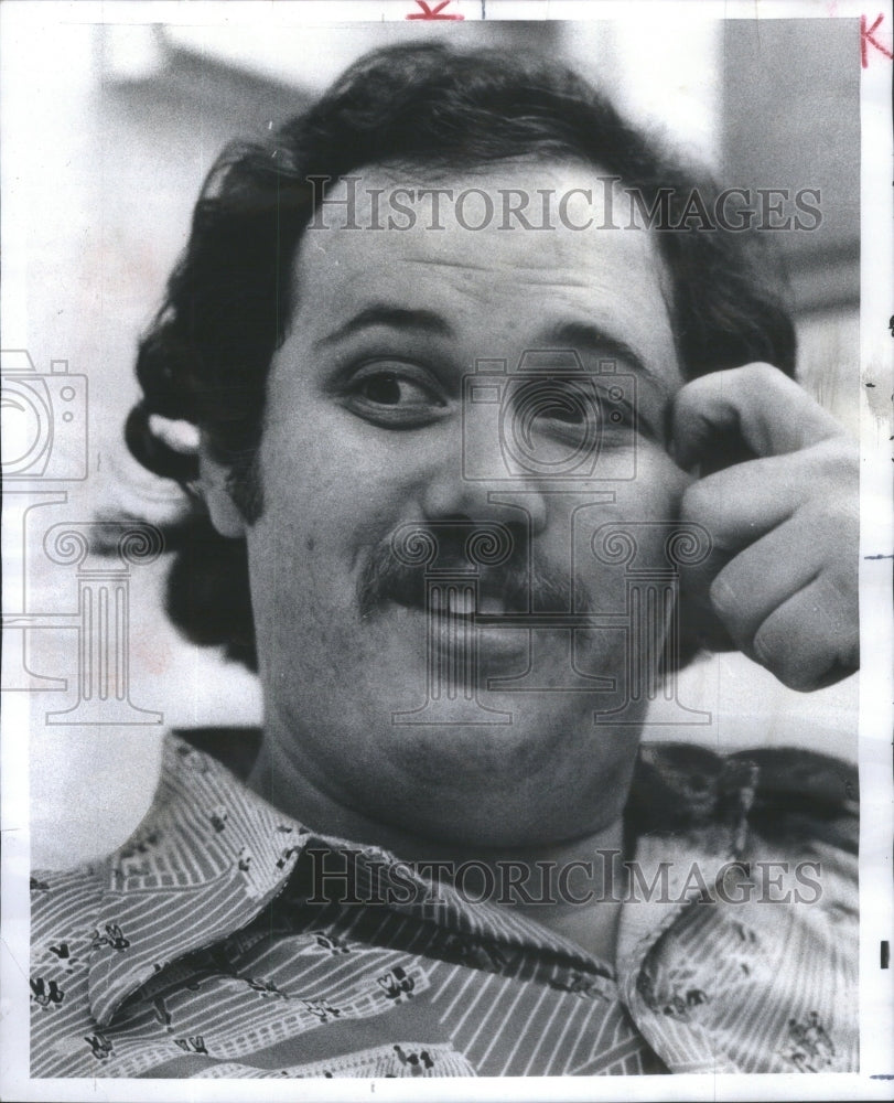 1974 Alan Katz promoter  Producer director Vaundeville Jon Ziomek-Historic Images