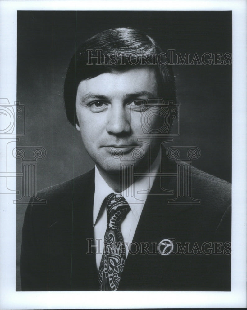 1980 Peter Karl WLS TV reporter host - Historic Images