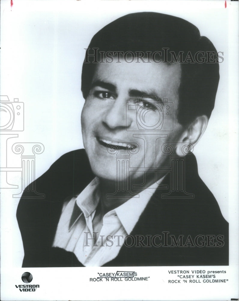 None Kemal Amin Casey Kasem Radio Personality VoiceActor Rock N Roll Goldmine - Historic Images