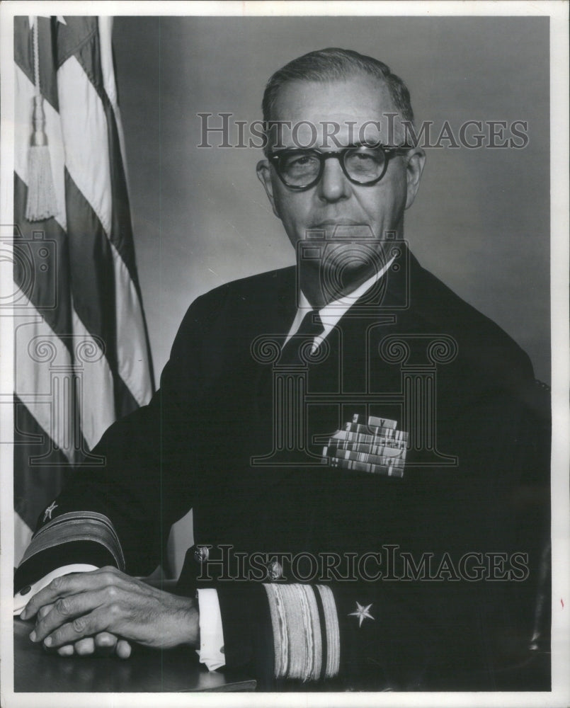 1973 Admiral Draper Kauffman Commandant Ninth District Great Lakes ...