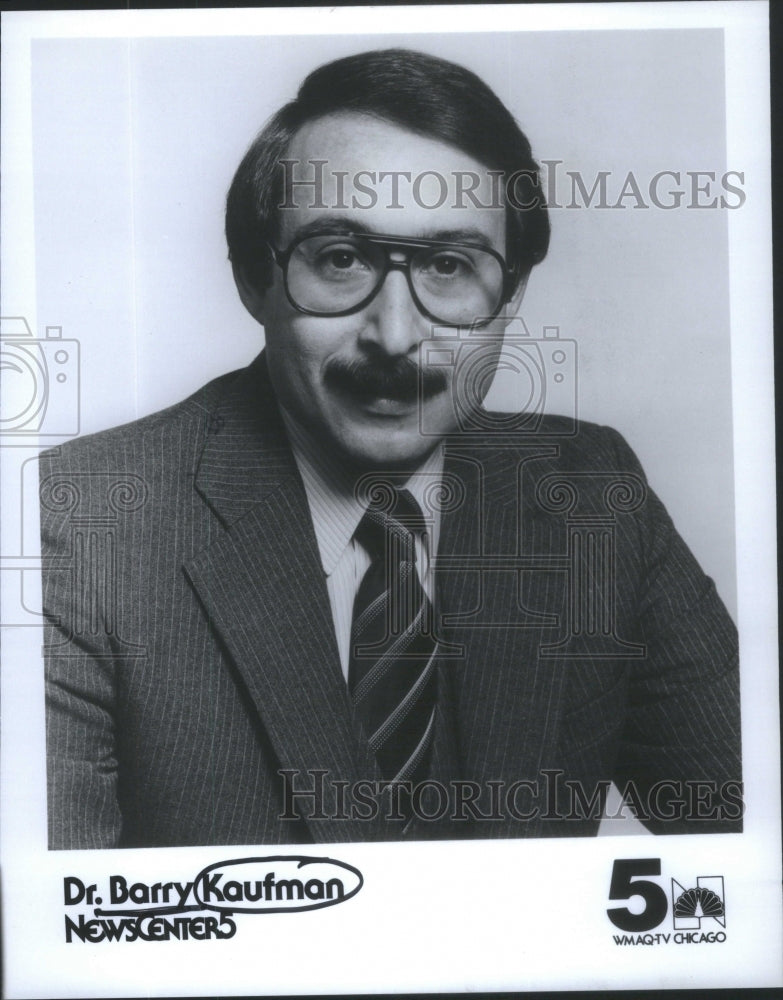 1982 Dr Barry Kaufman Personality television Host Correspondent - Historic Images