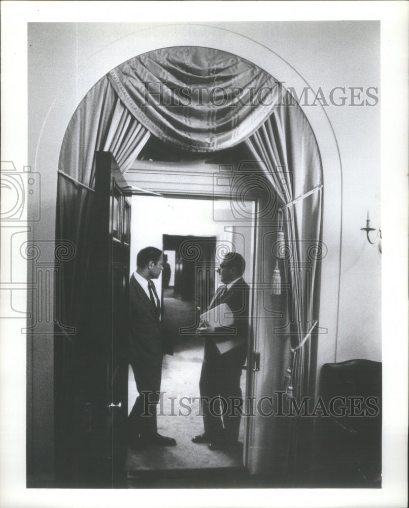 1978 Haldeman presidential staff Kissinger Work - Historic Images