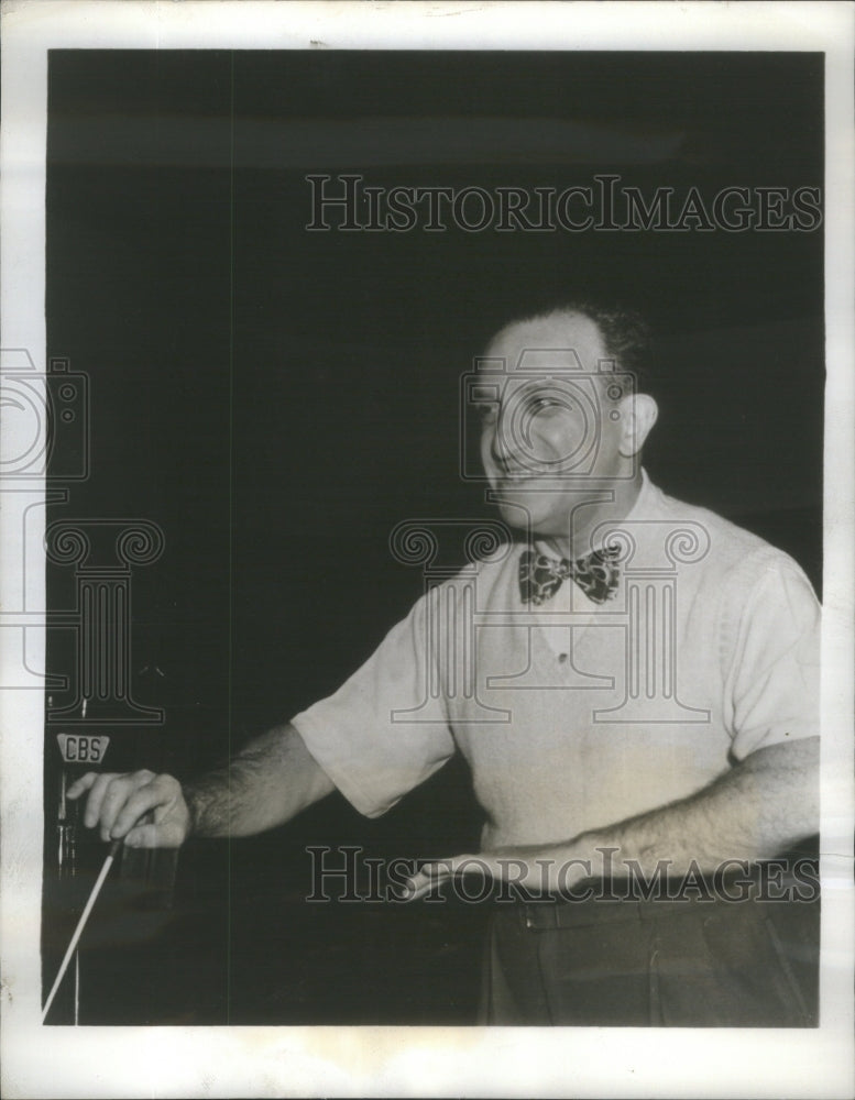 1947 Al Goodman Family Hour Orchestra Conductor - Historic Images