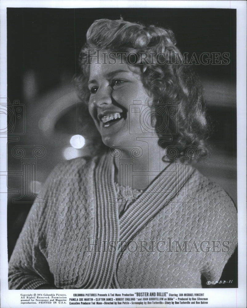 1974 Joan Goodfellow American Film Actress - Historic Images