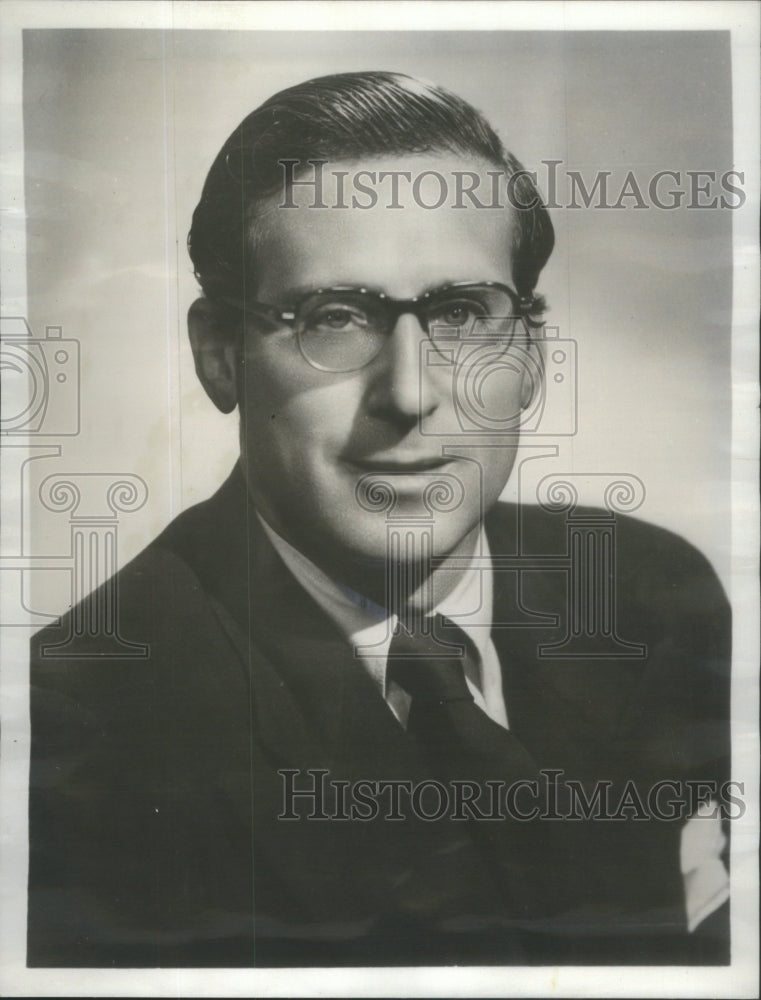 1956 Robert A.Hall,. Chairman NCAA TV Comm. - Historic Images