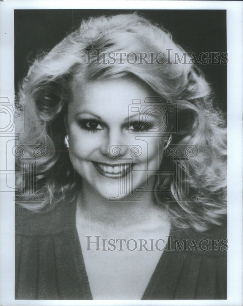 1985 Randl Hall ESPN cable channel broadcasting women sports Class - Historic Images