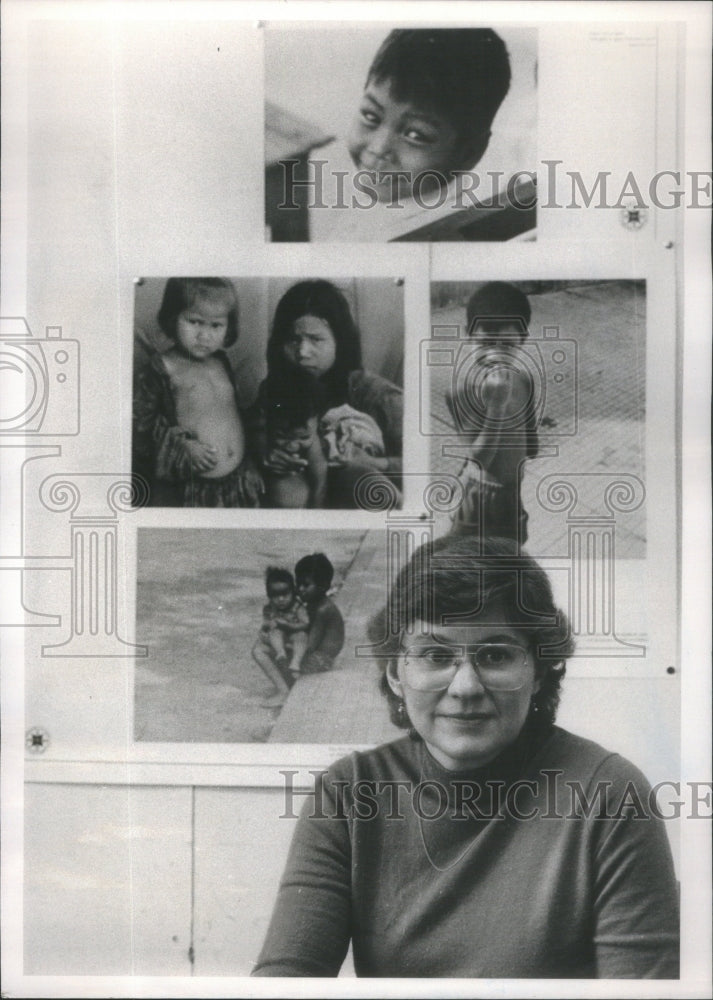 1980 Janet Harrington Keller Cambodians Pol Pat regime - Historic Images