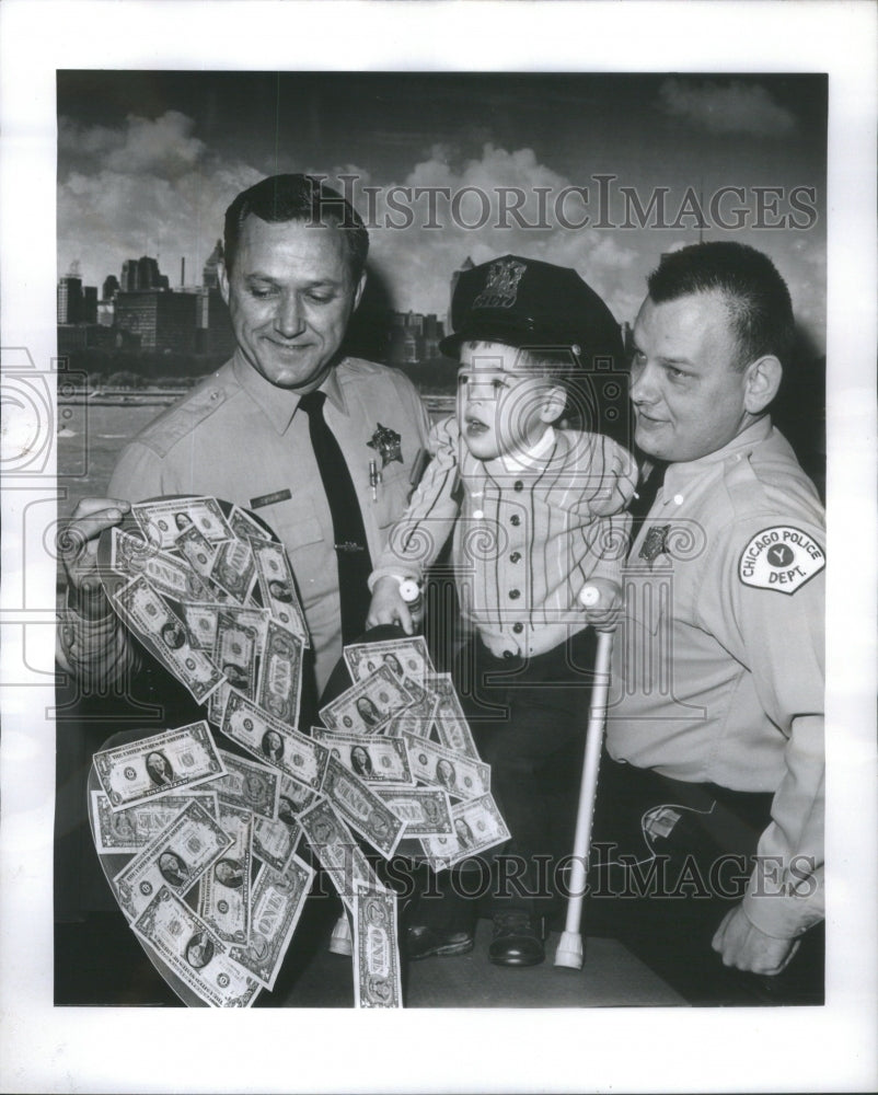 1966 Chicago&#39;s Easter Seal Child Celebrates St Patrick&#39;s Day - Historic Images