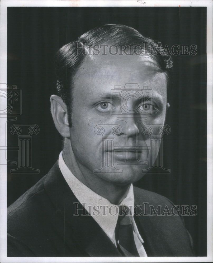 1969 Press Photo James Henson Divisional Manager Jewel Veteran Outer Zone Store - Historic Images